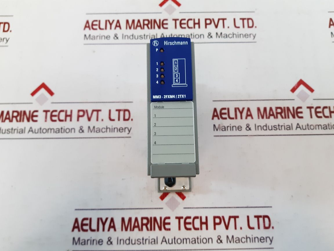 Hirschmann Mm3-2Fxm4/2Tx1 Mice Media Module – Aeliya Marine Tech