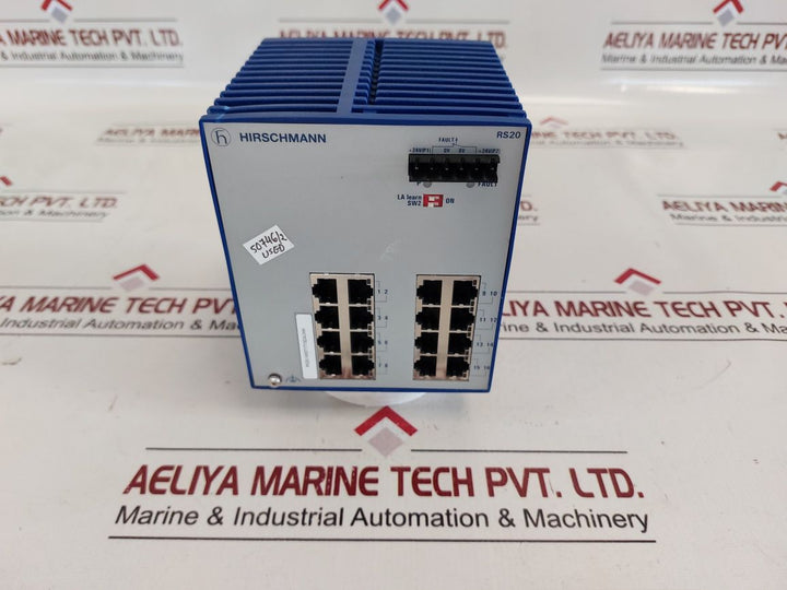 Hirschmann Rs20-1600T1T1Sdauhh Ethernet Rail Switch