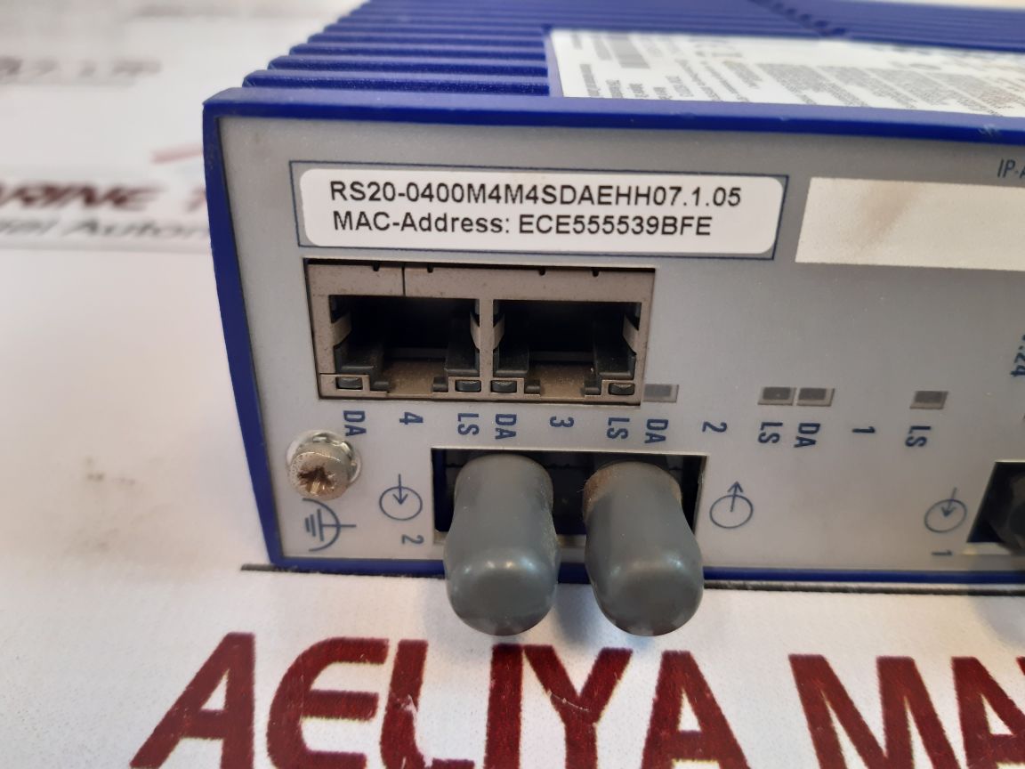 Hirschmann Rs20 Rail Switch Rs20-0400M4M4Sdaehh07.1.05