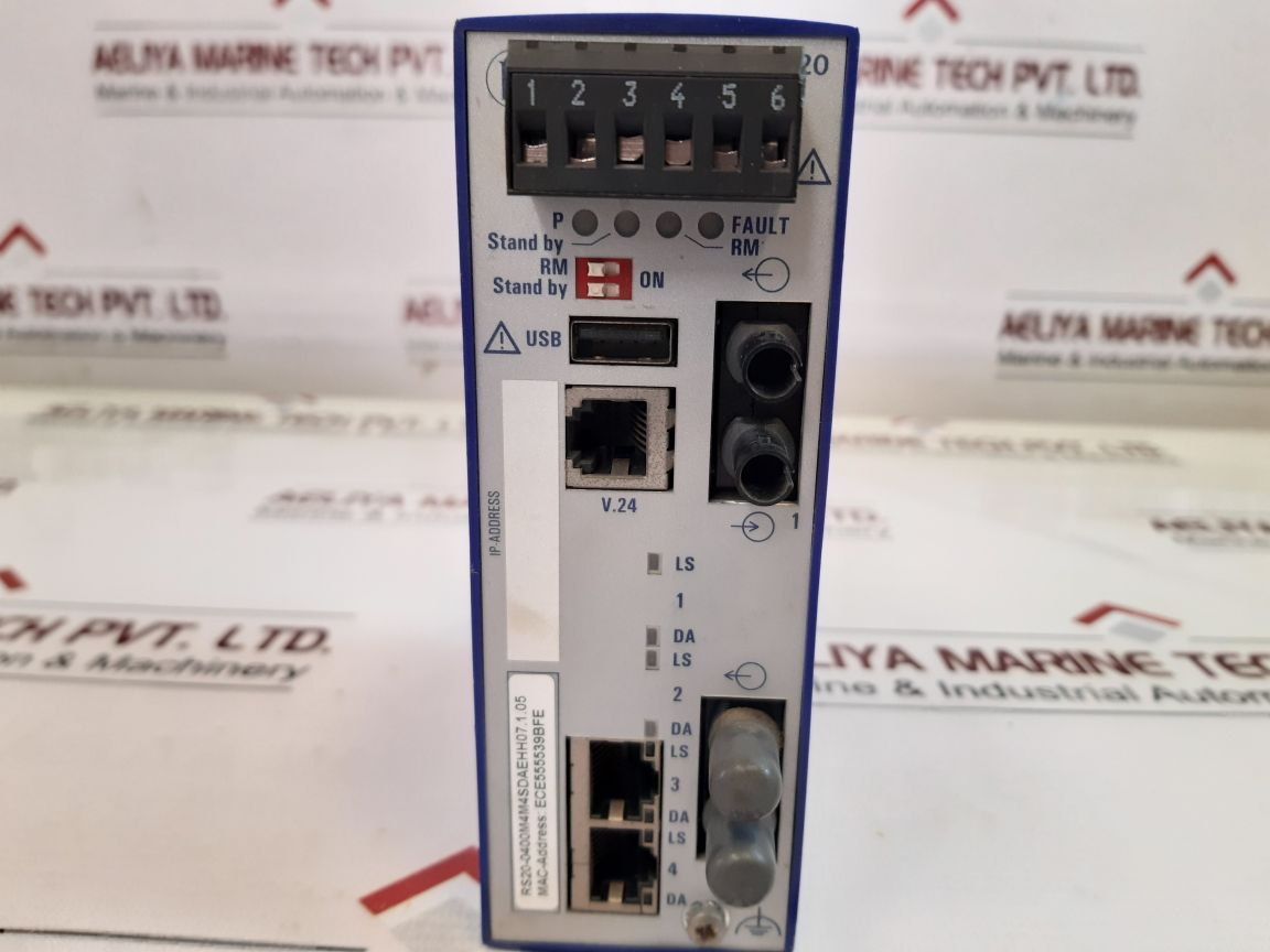 Hirschmann Rs20 Rail Switch Rs20-0400M4M4Sdaehh07.1.05