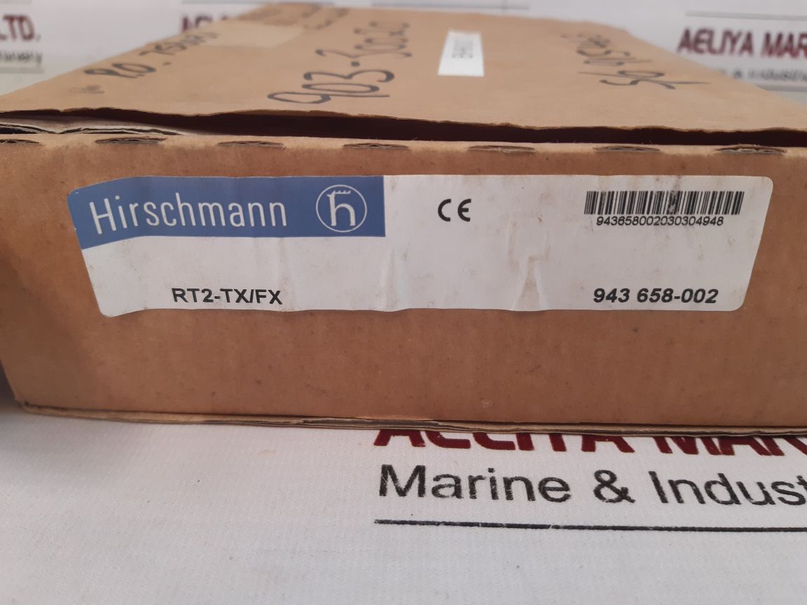 Hirschmann Rt2-tx/Fx Rail Transceiver 943 658-002