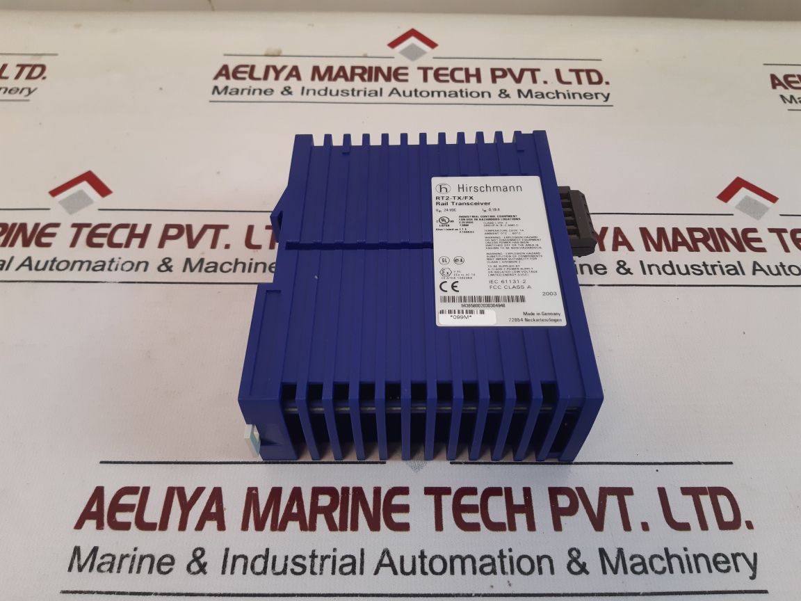 Hirschmann Rt2-tx/Fx Rail Transceiver 943 658-002
