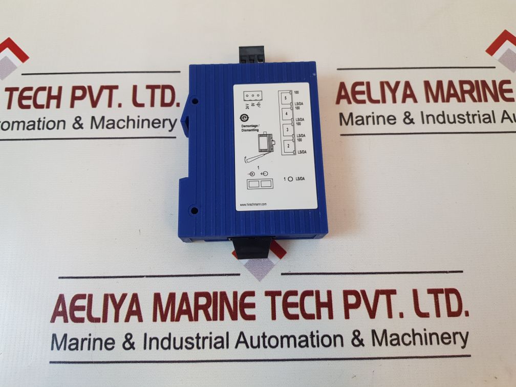 Hirschmann Spider 4Tx/1Fx Eec Rail Switch