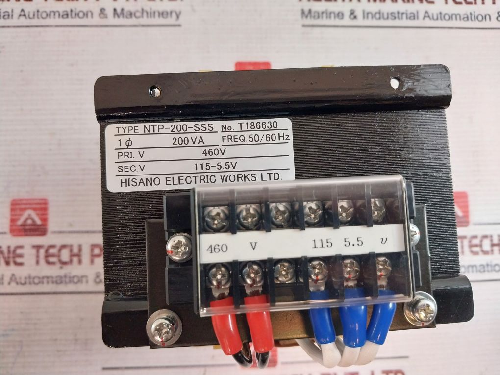 Hisano Electric Ntp-200-sss Transformer 460V
