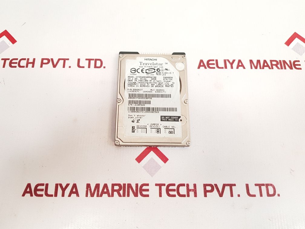 Hitachi Hts548040M9At00 Hard Drive
