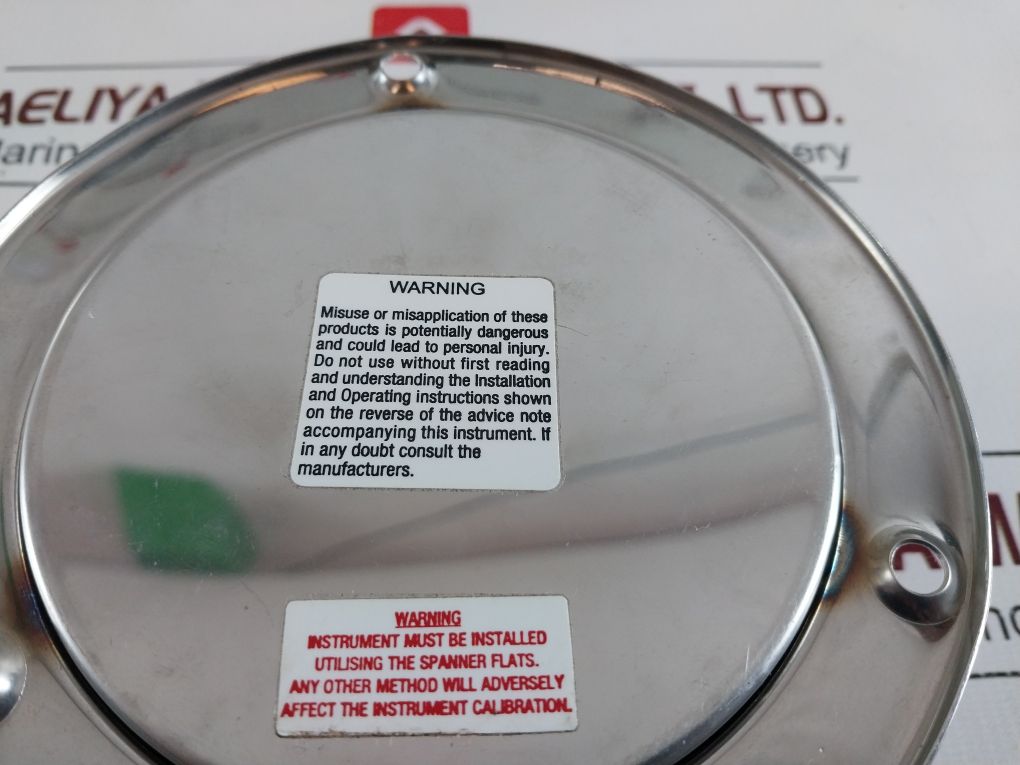 Hitec Products/Stewart 316 S.S. Tube Pressure Gauge 0-8000 Psi