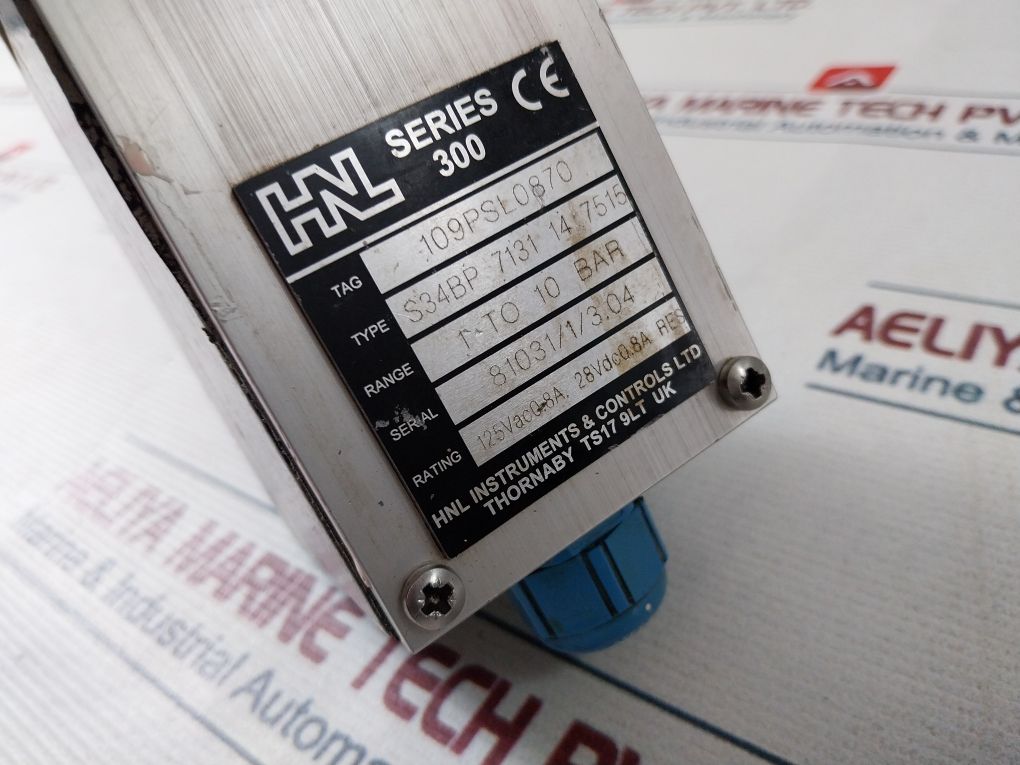 Hnl S34Bp 7131 14 7515 Pressure Switch 10 Bar 125Vac