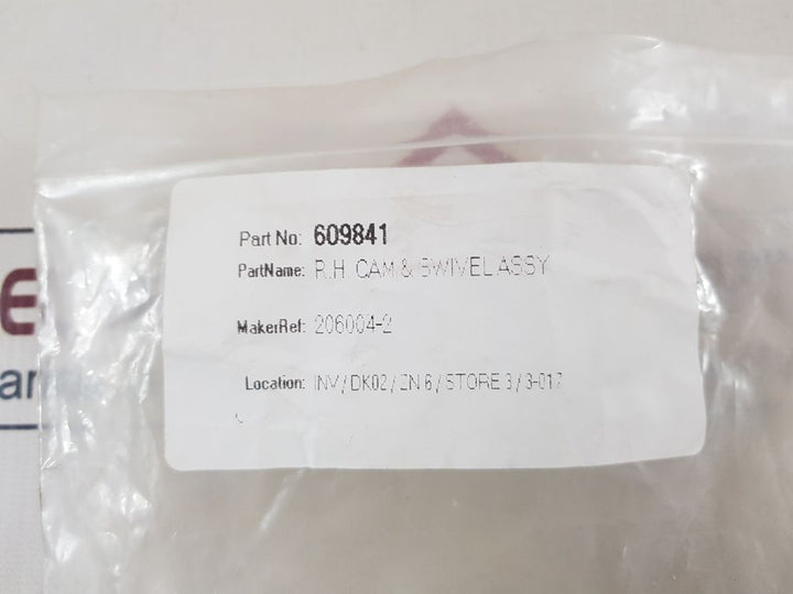 Set of 3x Hobart 00-206004-00002 r.h. cam & swivel assy 609841