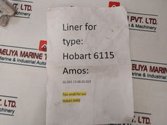 Hobart 00-479494-00001 Stp N° 3 Liner Service Assembly 00156 Set
