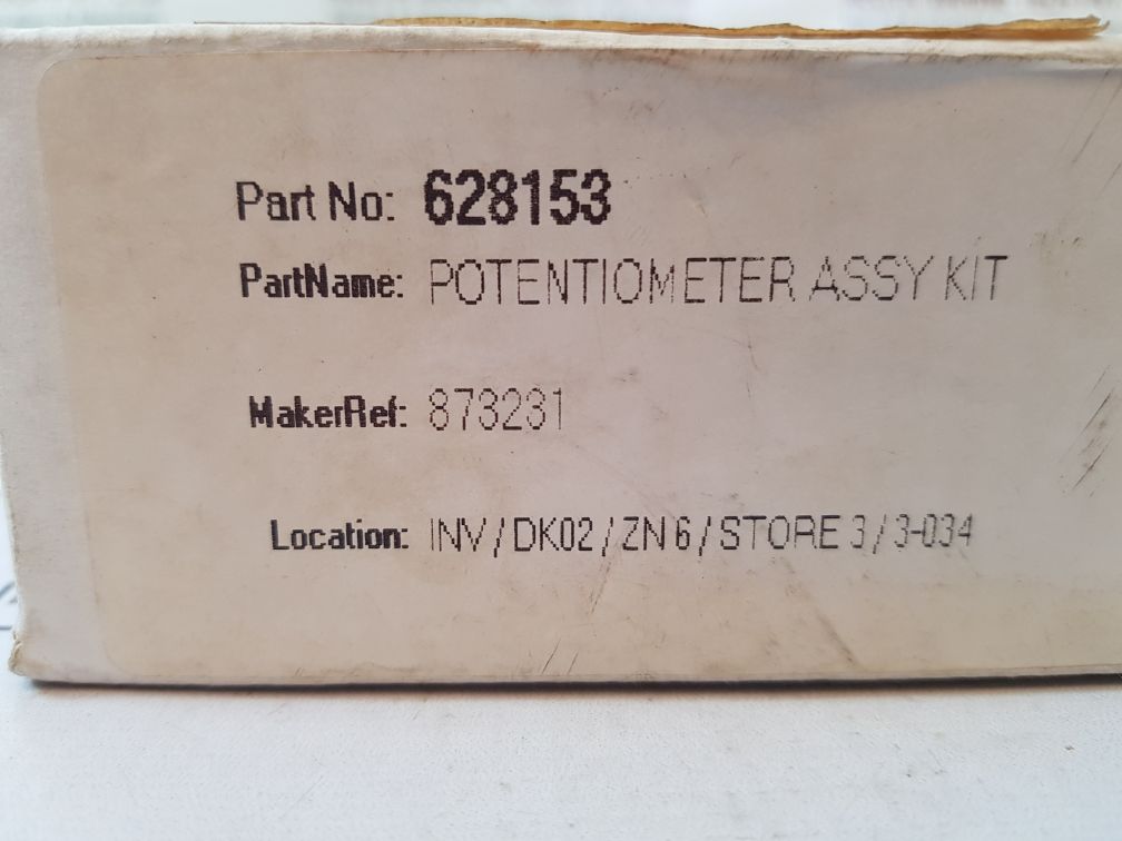 Hobart 00-873231 Potentiometer Assy Kit