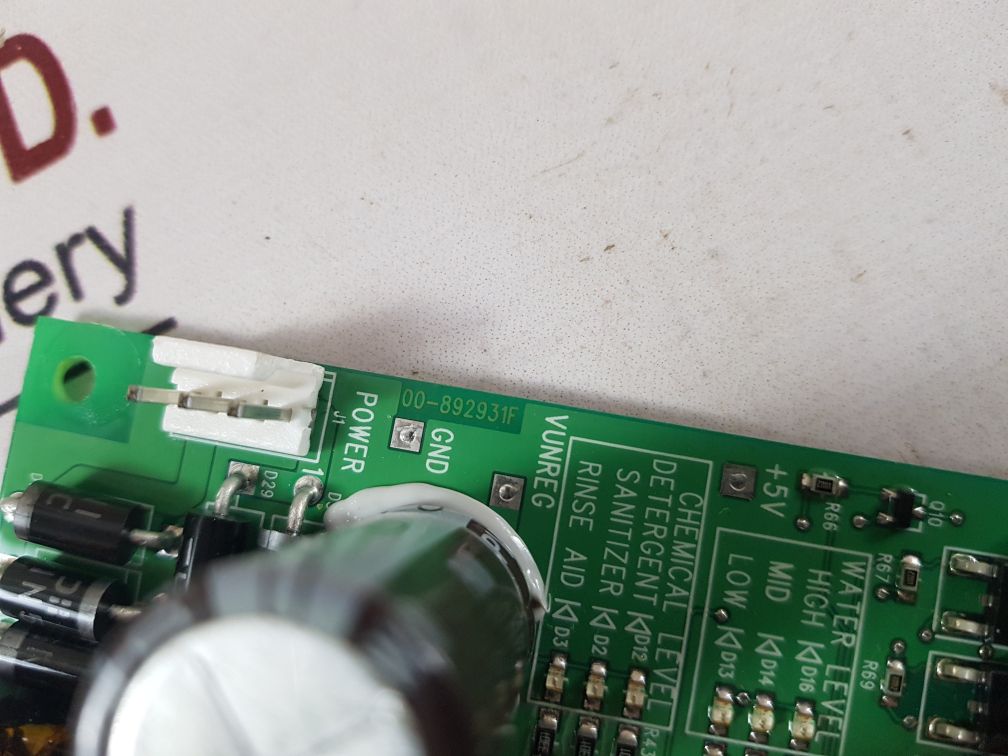 Hobart 00 892932 00002 Control Board Lxi/Am