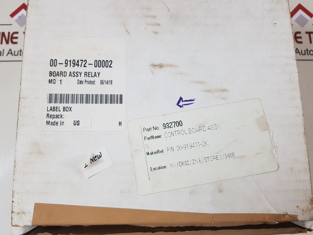 Hobart 0091947200002 Relay Control Board