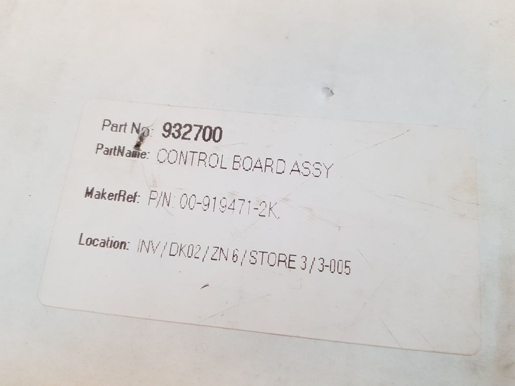 Hobart 00-919472-00002 Relay Control Board Assy