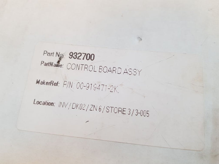 Hobart 00-919472-00002 Relay Control Board Assy