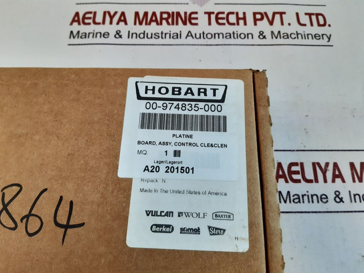Hobart 00-974835 Control Board Assy