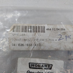 Hobart 00-975637 Impeller Ss With Re