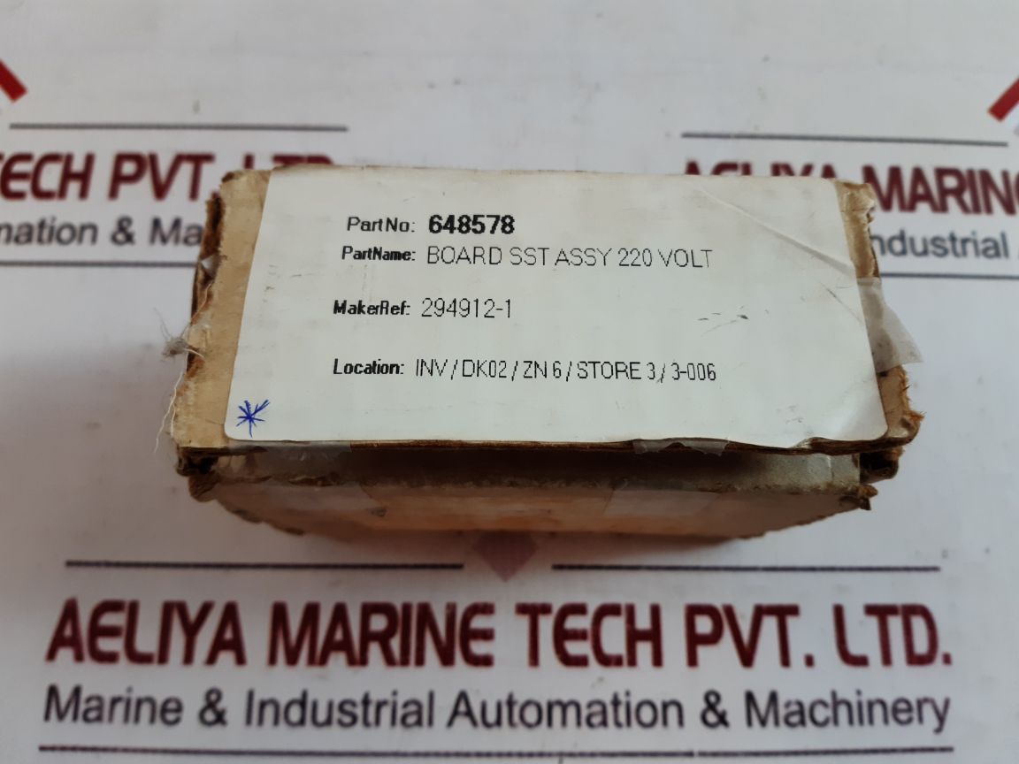 Hobart 294912-1 ,294905B Pc Board Sst Assy 220 Volt 648578