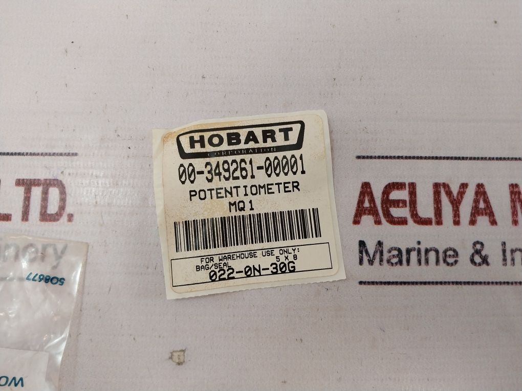 Hobart 349261-1 Potentiometer Assy