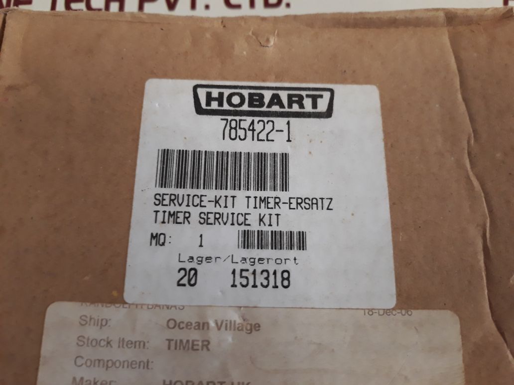 Hobart 374391-1 Timer Board