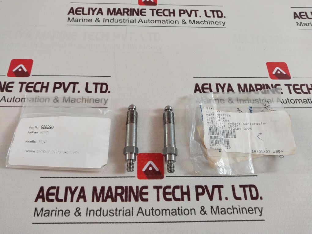 Lot Of 2X Hobart 70241 Knife Guard Center Stud 628290
