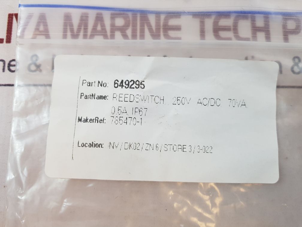 Set Of 6X Hobart 785470-1 Magnetic/ Reed Switch 649295