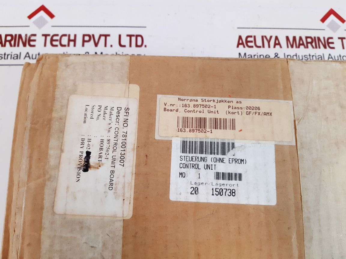 Hobart 897502-1 Control Unit Board