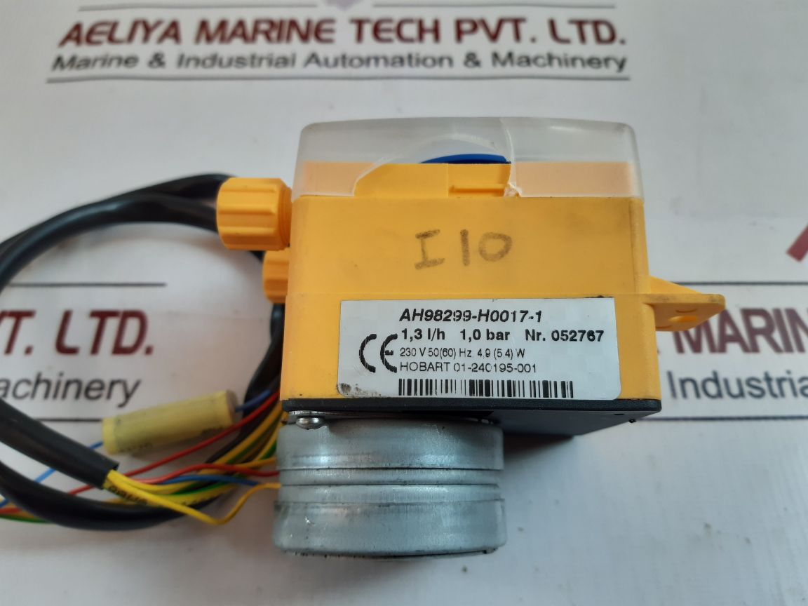 Hobart ah98299-h0017-1 dosing pump rsm51/6 fg