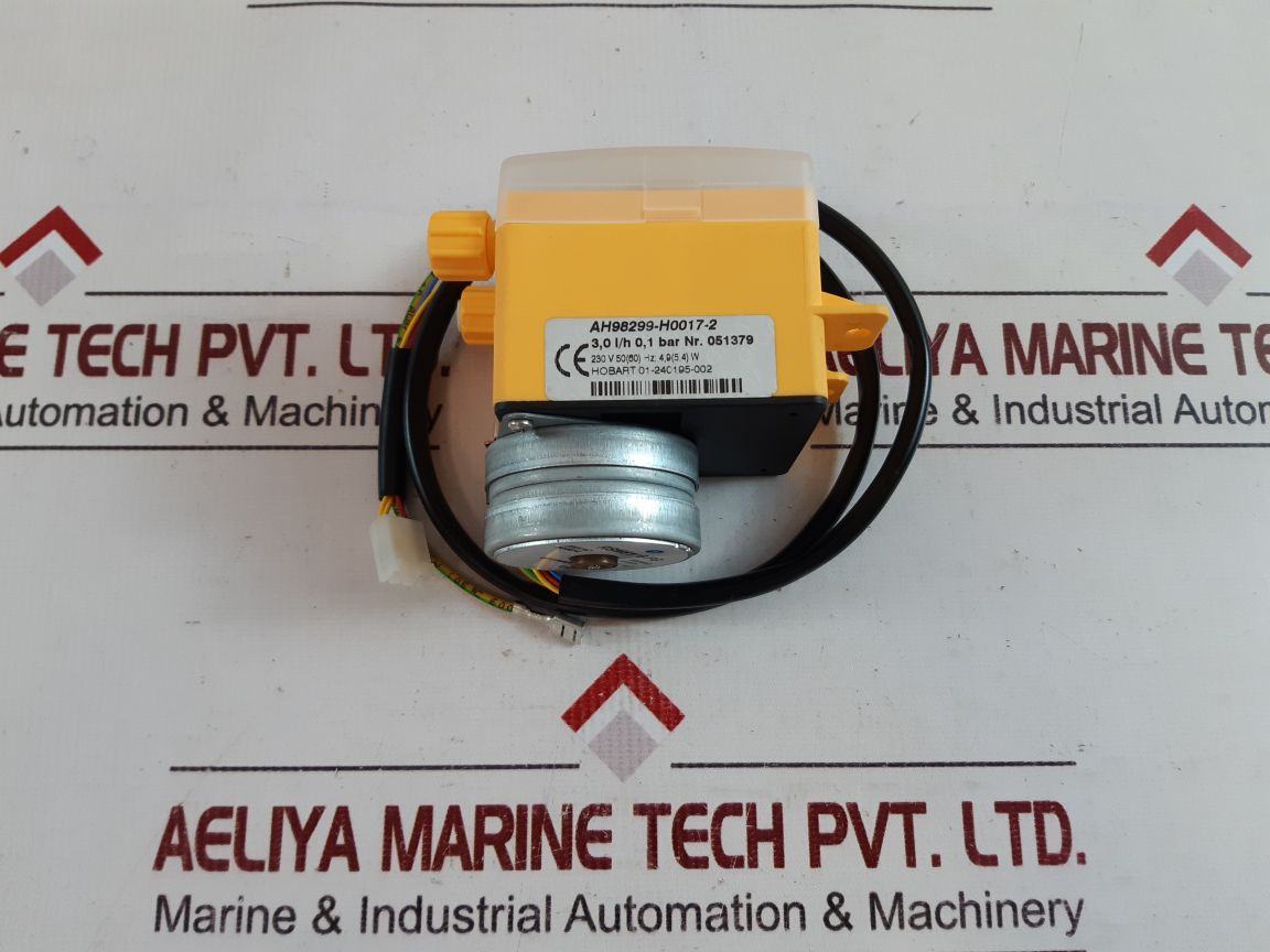 Hobart rsm51/6 fg dosing pump ah98299-h0017-2