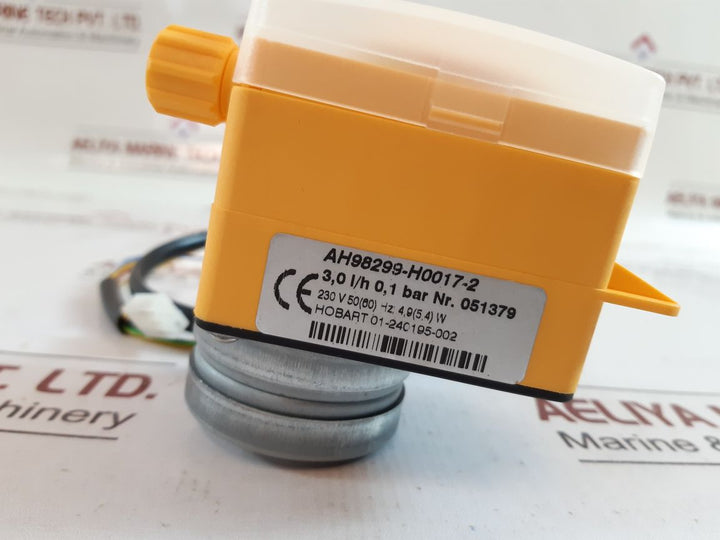 Hobart rsm51/6 fg dosing pump ah98299-h0017-2