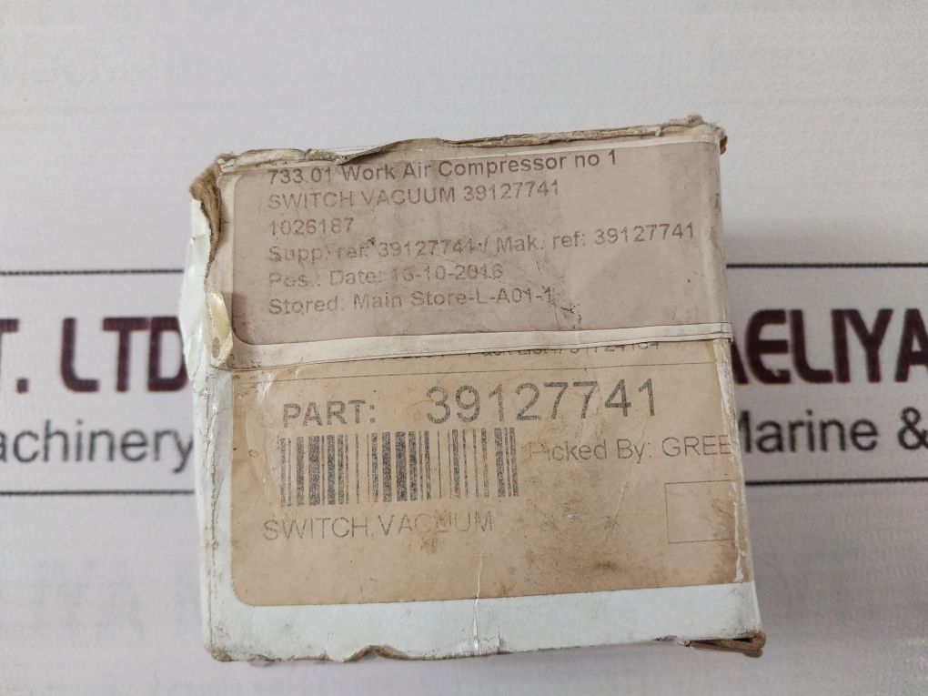 Hobbs Stewart-warner 39127741 Vacuum Switch 16V