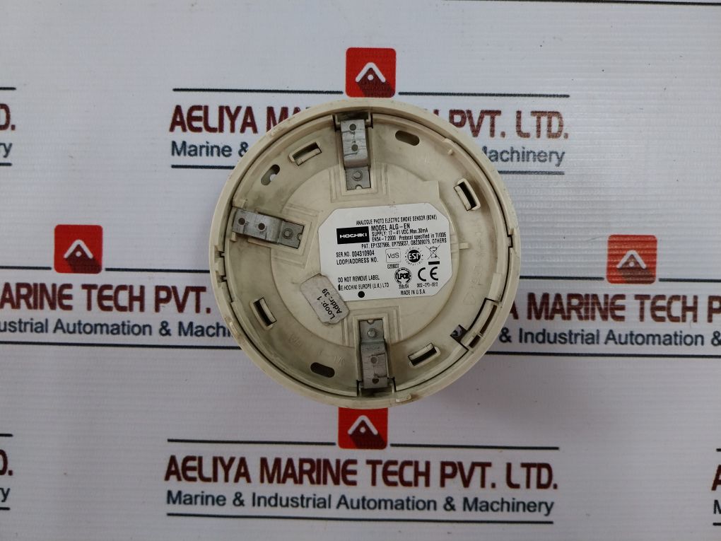 Hochiki Alg-en Analogue Photo Electric Smoke Sensor (Bone) With Base