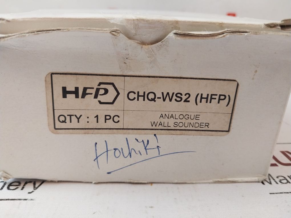 Hochiki Europe Chq-ws2 Analogue Wall Sounder
