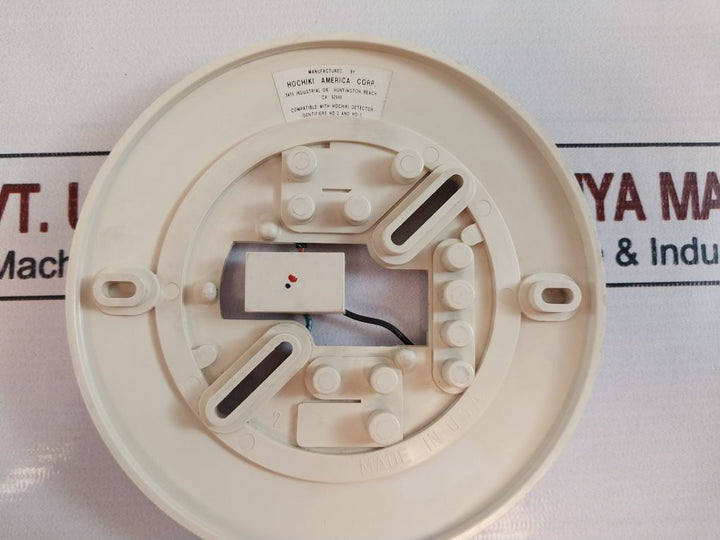 Hochiki Hs-21D Detector Base