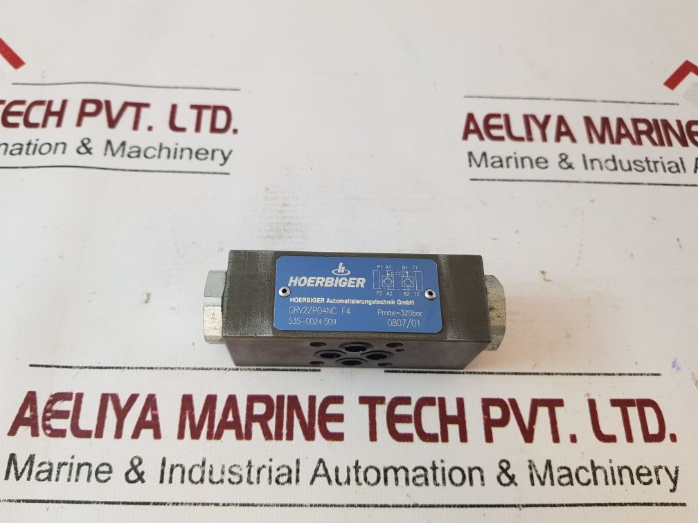 Hoerbiger Grv2Zp04Nc F4 Check Valve