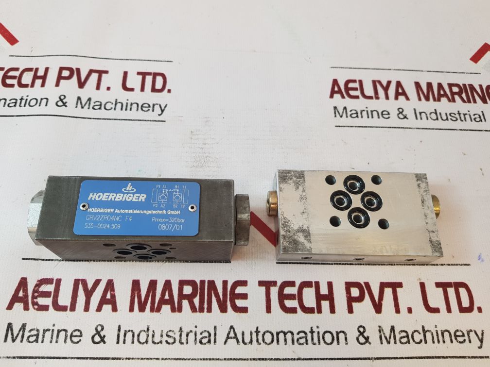 Hoerbiger Grv2Zp04Nc F4 Check Valve 535-0024.509 Free Shipping