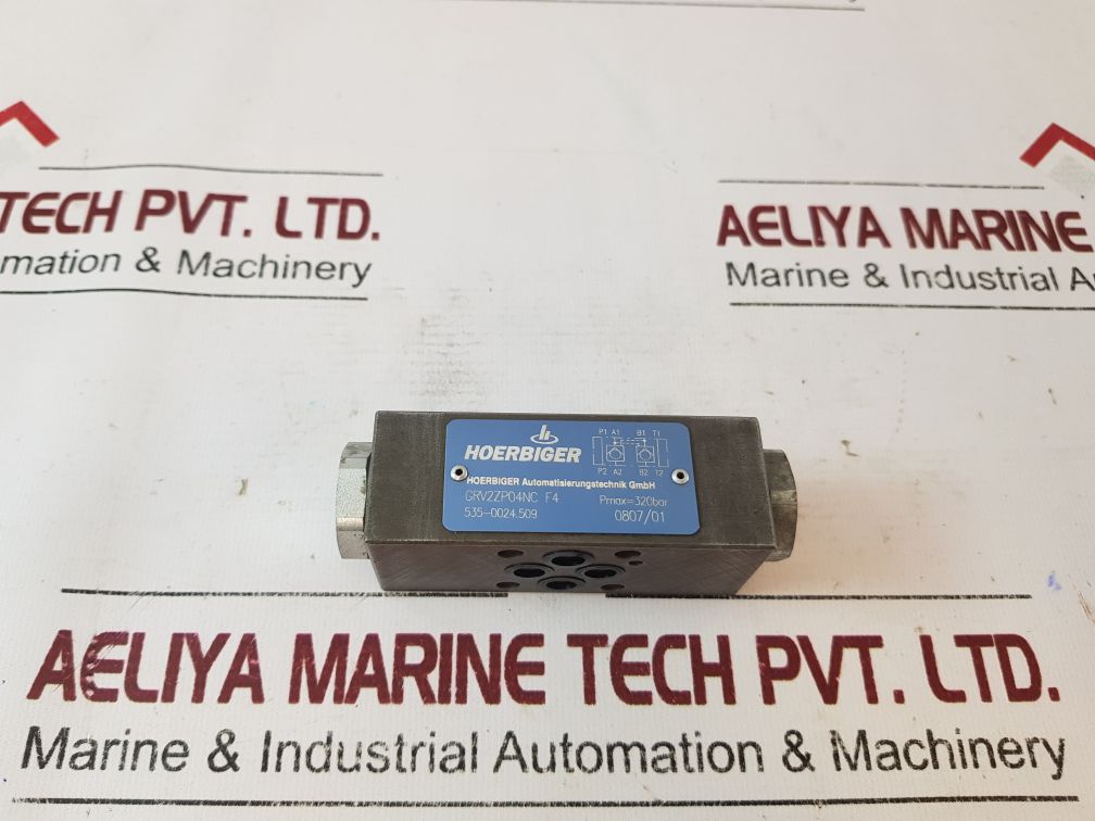 Hoerbiger Grv2Zp04Nc F4 Check Valve 535-0024.509 Free Shipping