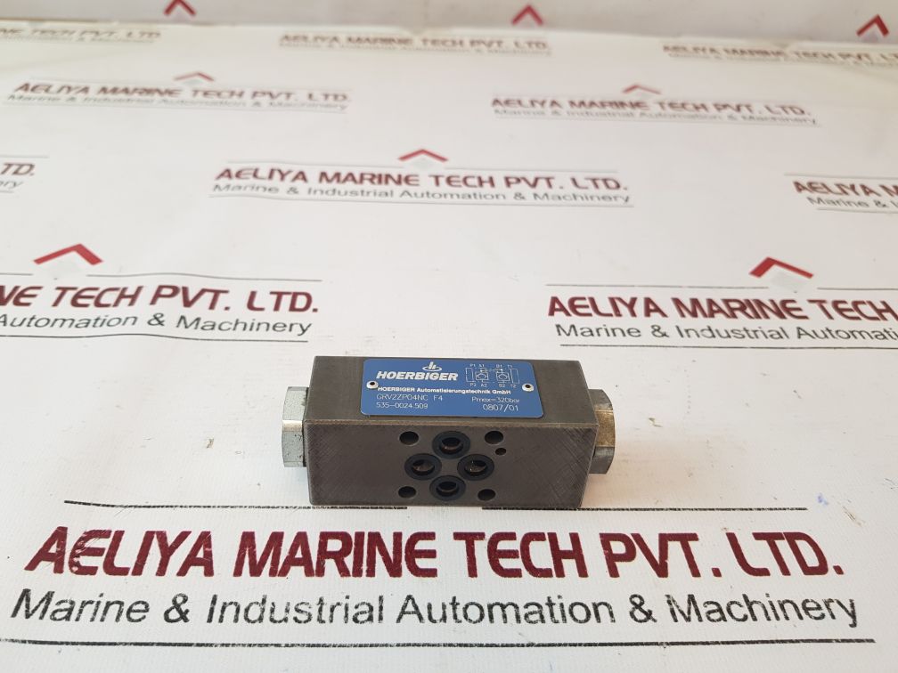 Hoerbiger Grv2Zp04Nc F4 Check Valve 535-0024.509 Free Shipping