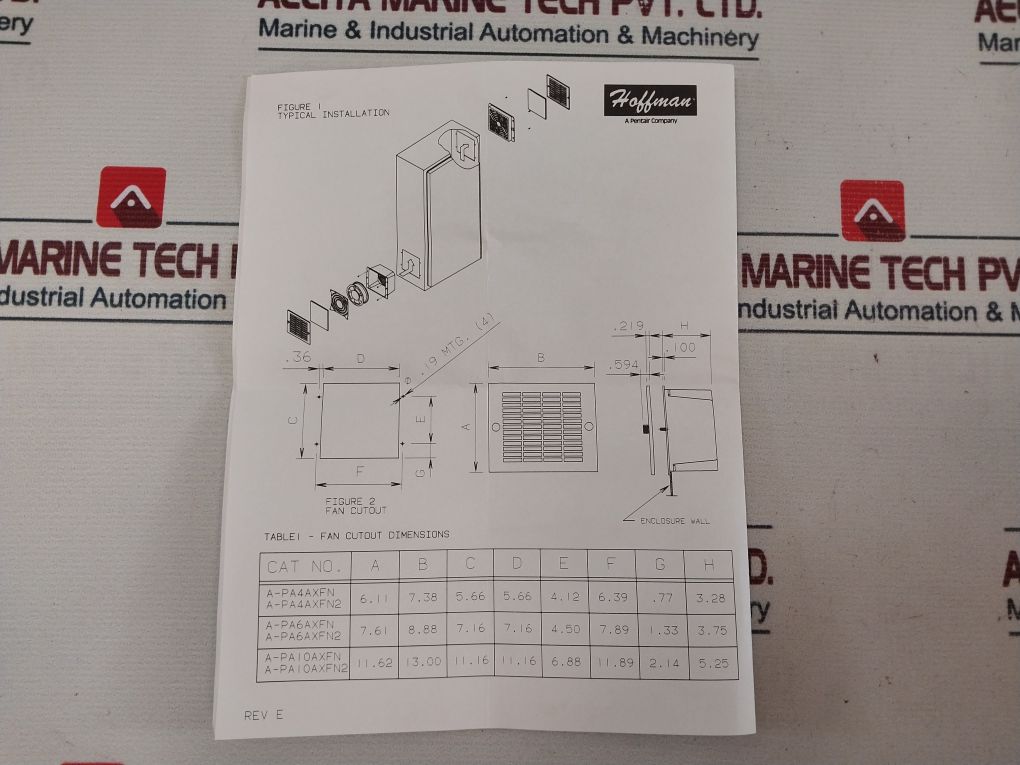 Hoffman A-6Axfn2 Axial Fan
