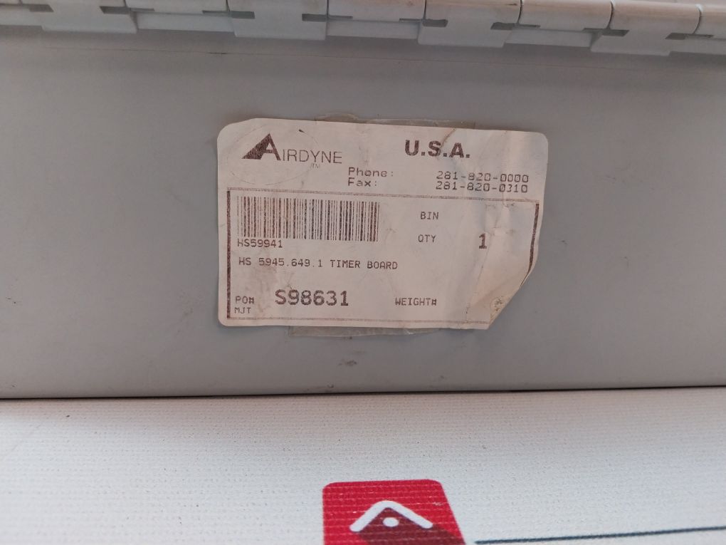 Hoffman Hs 5945.649.1 Box Control Switch