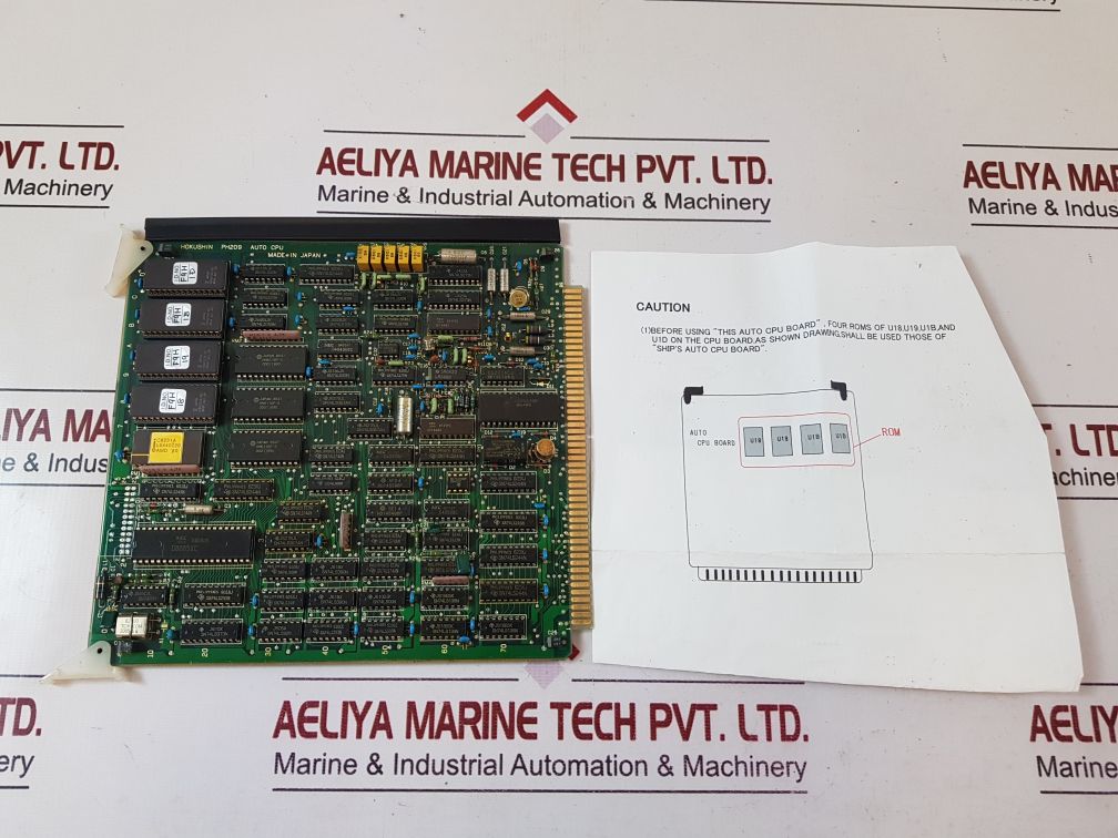 Hokushin Ph209 Auto Cpu Pcb Card
