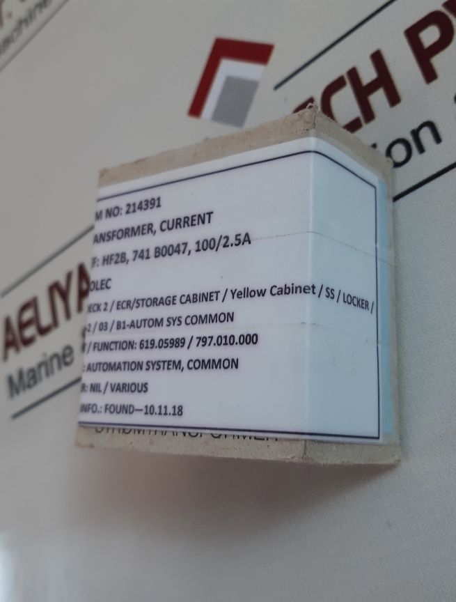 Holec Hf2B Current Transformer
