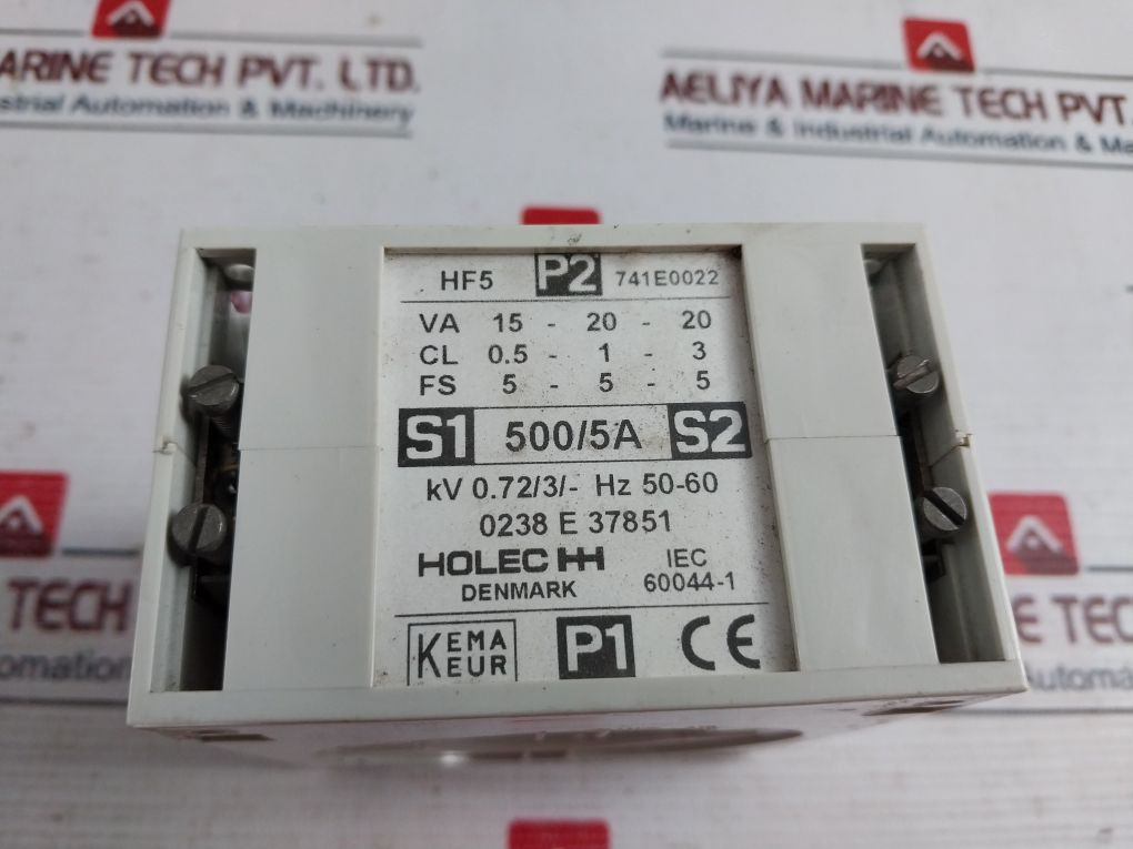 Holec Hf5 Current Transformer 741E0022 500/5A 