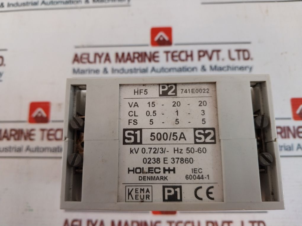Holec Hf5 Current Transformer 741E0022 500/5A 