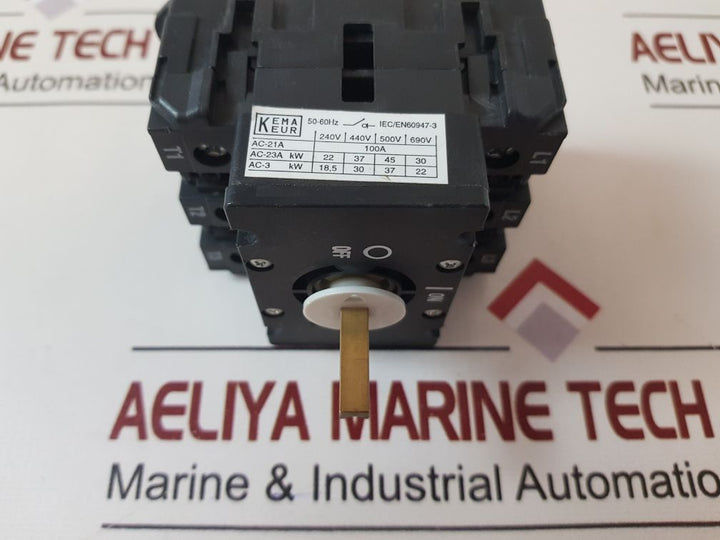 Holec Qm100/3 Changeover Switch

