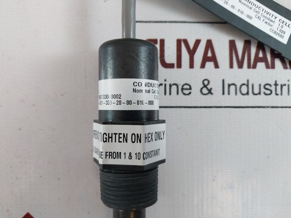Honeywell Crn 0F11607.5C Conductivity Cell 04973-xx1-333-20-00-010-000