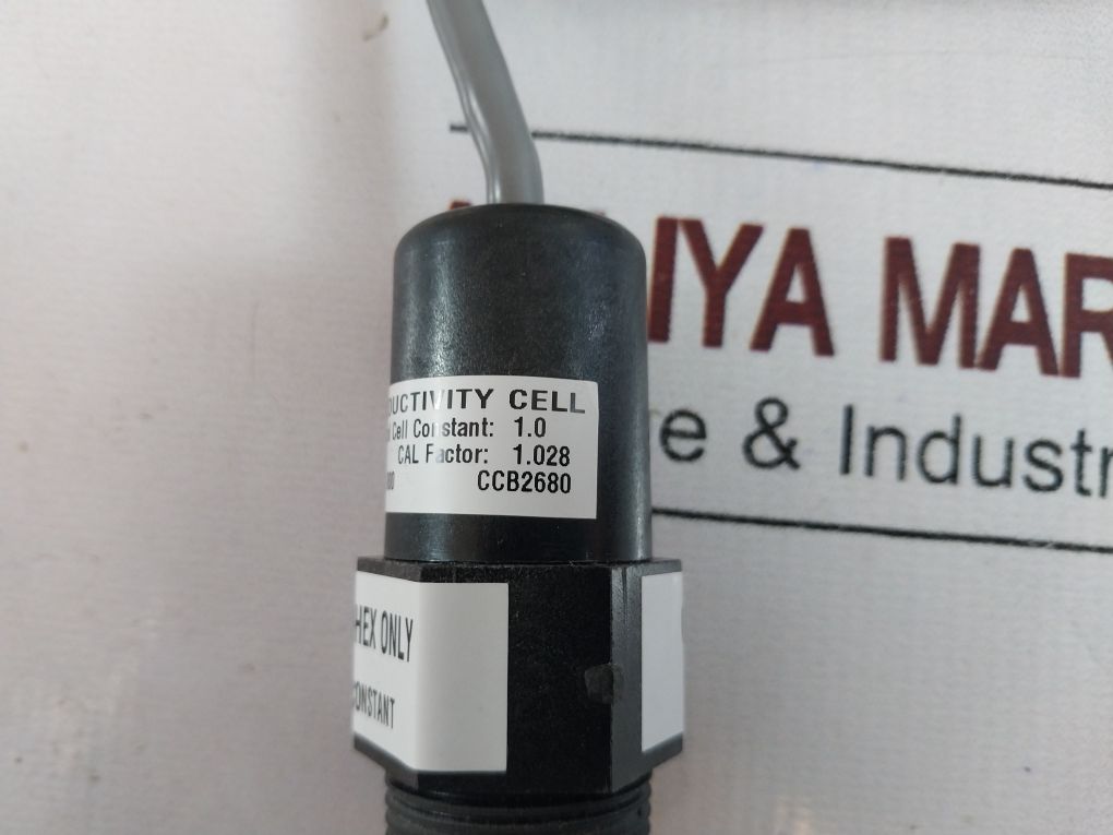 Honeywell Crn 0F11607.5C Conductivity Cell 04973-xx1-333-20-00-010-000
