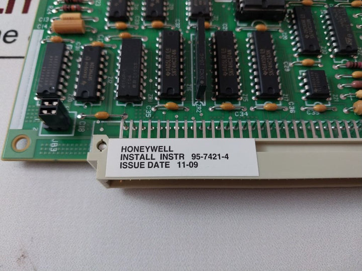 Honeywell 14506344-001 Fire Alarm Fs90 Intelligent Communication Display Module Rev 4