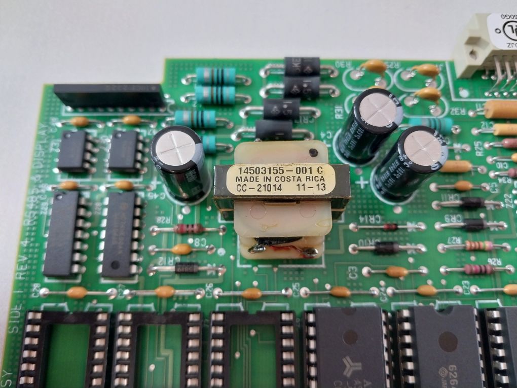 Honeywell 14506344-001 Fire Alarm Fs90 Intelligent Communication Display Module Rev 4