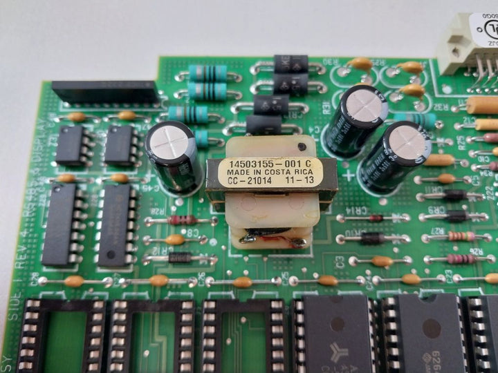 Honeywell 14506344-001 Fire Alarm Fs90 Intelligent Communication Display Module Rev 4