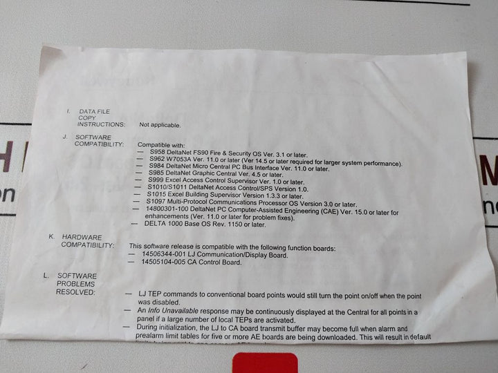 Honeywell 14506344-001 Fire Alarm Fs90 Intelligent Communication Display Module Rev 4